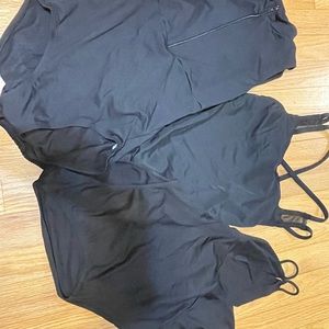 bundle of dance leotards